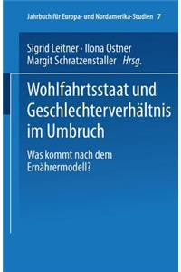 Wohlfahrtsstaat Und Geschlechterverhältnis Im Umbruch