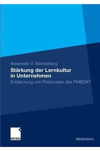 Stärkung Der Lernkultur in Unternehmen