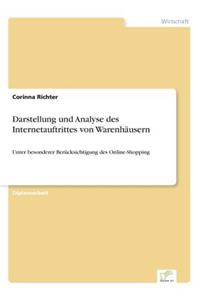 Darstellung und Analyse des Internetauftrittes von Warenhäusern