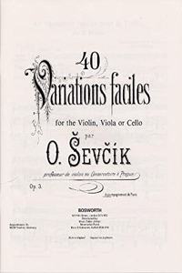 Sevcik Violin Studies: 40 Variations