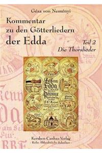 Kommentar zu den Götterliedern der Edda