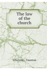 The Law of the Church