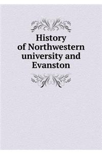History of Northwestern University and Evanston