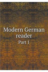 Modern German reader Part 1