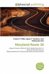 Maryland Route 36