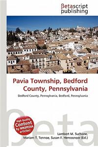 Pavia Township, Bedford County, Pennsylvania