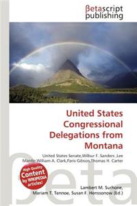 United States Congressional Delegations from Montana
