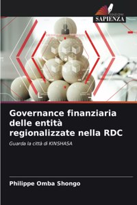 Governance finanziaria delle entità regionalizzate nella RDC