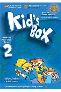 Kid's Box Level 2 Teacher's Resource Book with Audio CDs (2) Updated English for Spanish Speakers