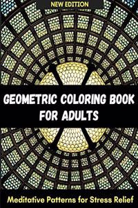 Geometric Coloring Book For Adults