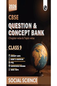 Pw Cbse Class 9 Question and Concept Bank Social Science (English, Hardcover, unknown)