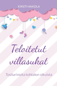 Teloitetut villasukat