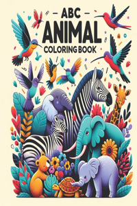 ABC Animal Coloring Book