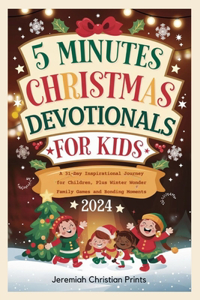 5 minutes Christmas Devotionals for Kids 2024