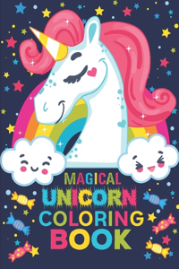 Magical Unicorn Coloring Book