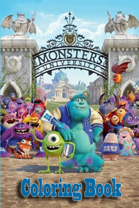 Monsters University Coloring Book