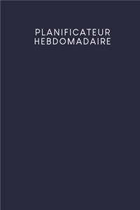 Planificateur hebdomadaire