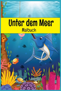Unter dem Meer Malbuch