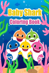 Baby Shark Coloring Book