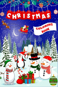 Christmas Coloring Book For Kids & Toddlers