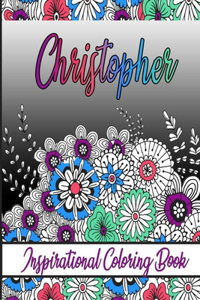 Christopher Inspirational Coloring Book