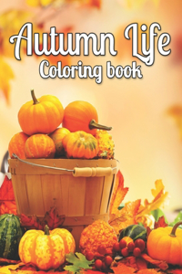 Autumn Life Coloring Book