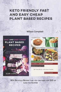 Keto Friendly Fast and Easy Cheap Plant Based Recipes
