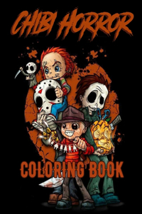 Horror Chibi Coloring Book