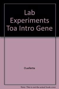 Lab Experiments Toa Intro Gene