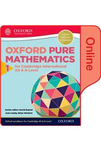 Mathematics for Cambridge International as and a Level Pure Mathematics 1 for Cambridge as & a Level Online Student Book