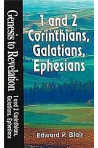 Genesis to Revelation: 1 and 2 Corinthians, Galatians, Ephesians Student Book