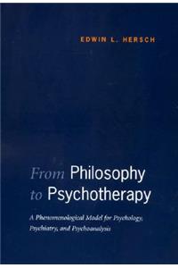 From Philosophy to Psychotherapy