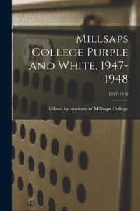 Millsaps College Purple and White, 1947-1948; 1947-1948
