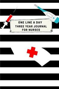 One Line A Day Three Year Journal For Nurses