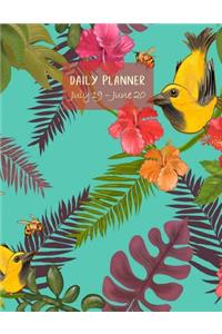 Daily planner July 19 - June 20