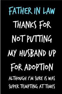 Father In Law Thanks