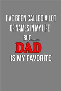I'Ve Been Called Alot Of Names In My Life But Dad Is My Favorite