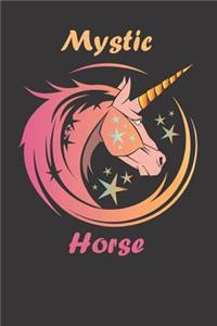 Unicorn Mythical Horse Notebook Journal