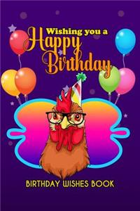 Birthday Wishes Book