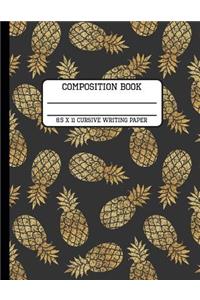 Composition Book Cursive Writing Paper