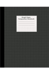 Graph Paper Composition Notebook
