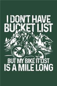 Mile Long Bike It List
