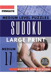 Sudoku Medium Level Puzzles Large Print