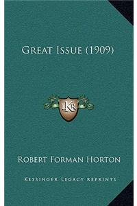Great Issue (1909)