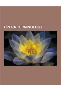 Opera Terminology