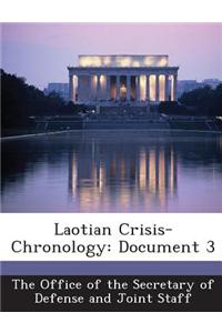 Laotian Crisis-Chronology