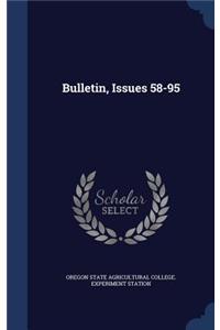 Bulletin, Issues 58-95