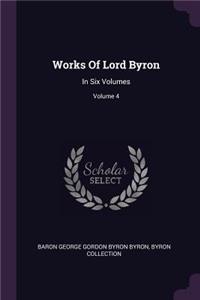 Works Of Lord Byron