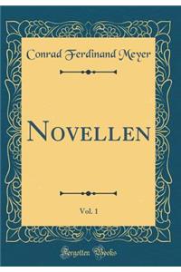 Novellen, Vol. 1 (Classic Reprint)