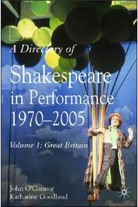 Directory of Shakespeare in Performance 1970-2005